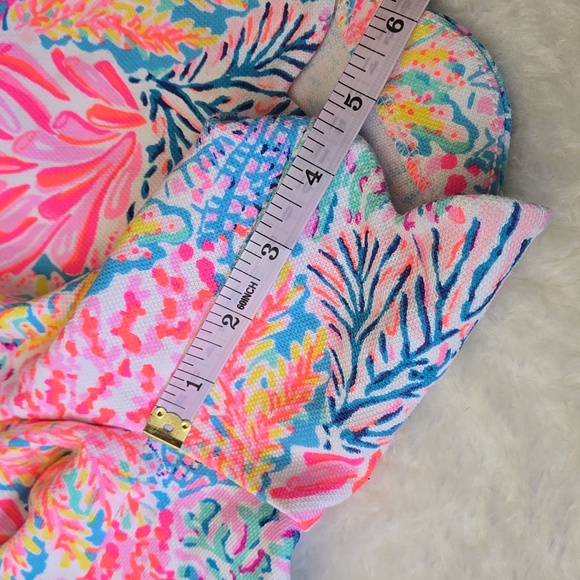 Lilly Pulitzer Pink/Blue Shorts, Womens Size 4 - Picture 7 of 10